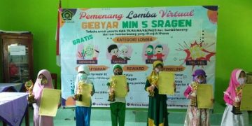 Semarak Gebyar Lomba Virtual MIN 5 Sragen