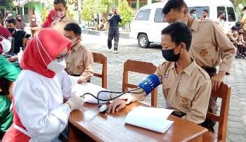 MTs Negeri 7 Sragen Tuntaskan Vaksinasi Tahap 2