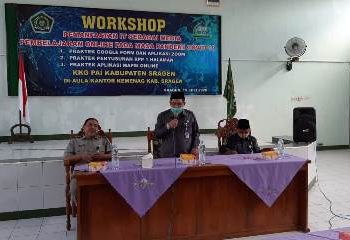 Hadapi KBM dengan Daring, KKG PAI SD Adakan Workshop Pemanfaatan IT