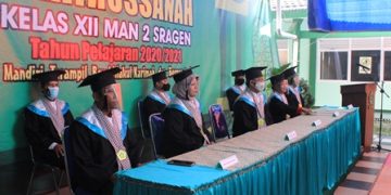 MAN 2 Sragen Gelar Akhirussanah Secara Luring Dengan Penerapan Protokol Kesehatan Ketat