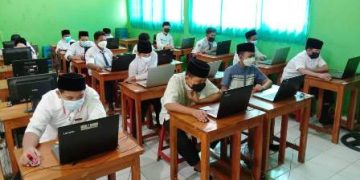 45 Peserta Didik MTsN 7 Sragen Ikuti ANBK