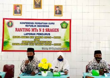 Kepala MTsN 2 Sragen Harapkan PGRI Mampu Membawa Kemajuan Madrasah