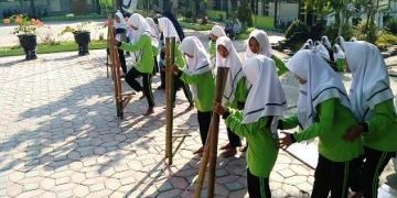 Lestarikan Budaya, MTsN 4 Sragen gelar Class Meeting dengan Lomba Permainan Tradisional