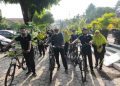 Meriahkan HUT PGRI dan Hari Guru Nasional, MTsN 4 Sragen Gowes Bersama