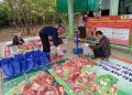 Pokjaluh Sragen Sembelih Kurban di RPH dan Distribusikan dengan Prokes Ketat