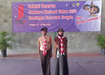 Fida Afifah Siswi  MTsN 3 Sragen, Lolos Seleksi Jamnas XI 2022 di Buperte Cibubur