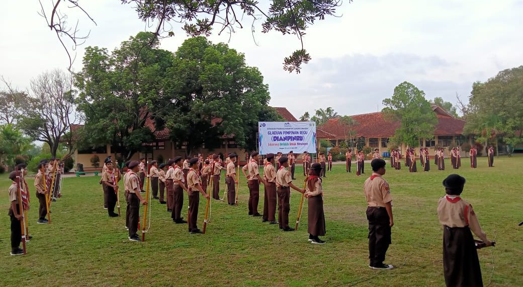 Tingkatkan Kemampuan di Bidang Pramuka Siswa MTs N 3 Sragen Ikuti Dianpiru