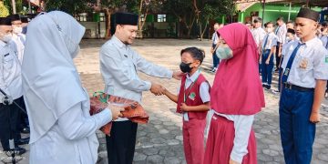 MATSAMA MTsN 7 Sragen Sosialisasikan Slogan Budaya Anak Madrasah