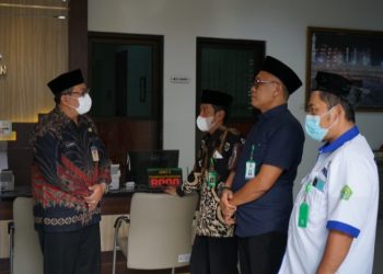 Tiru Kesuksesan Sragen Dalam Pembangunan PLHUT, Kankemenag Kulonprogo Studi Tiru di Sragen