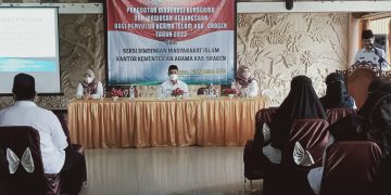 Kakankemenag Sragen : “Penyuluh Agama Harus Miliki Pemahaman Moderasi Beragama”