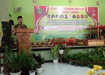 Kakanwil Minta ASN Jajaran MTs di Sragen Kelola Tugas Masing-Masing dengan Gentle