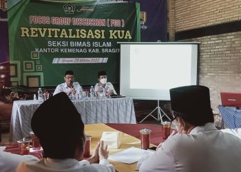 FGD Revitalisasi KUA Sebagai Sarana Gali Informasi Untuk Tingkatkan Layanan KUA