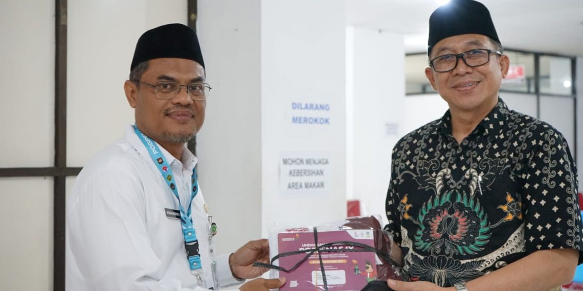 Kakankemenag Sragen Sambut Kedatangan Kontingen Pospenas Jawa Timur