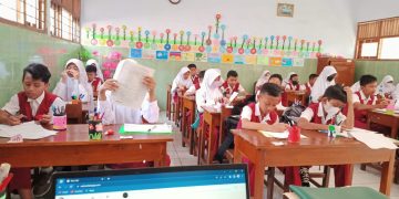 Penilaian Akhir Semester MIN 7 Sragen Lancar dan Tertib