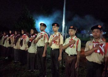 Kuatkan Jatidiri, Seluruh Siswa Kelas 8 MTsN 2 Sragen Ikuti Kemah Motivasi