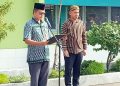 Camat Sumberlawang Menjadi Pembina Upacara HAB Kemenag di Kecamatan Sumberlawang