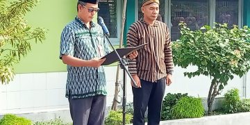 Camat Sumberlawang Menjadi Pembina Upacara HAB Kemenag di Kecamatan Sumberlawang
