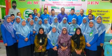 Tambah Wawasan, MTsN 2 Sragen Adakan IHT Penguatan Profil Pelajar Pancasila