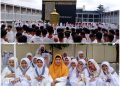 Kenalkan Ibadah Haji, MTsN 5 Sragen Mengadakan Manasik Haji Siswa