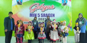 Semarak dan Meriah Pelaksanaan Gebyar MIN 5 Sragen