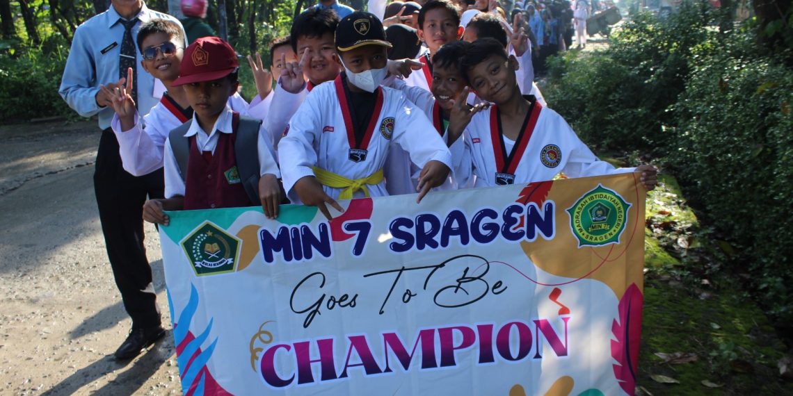 Semarak Karnaval Menjelang Bulan Ramadhan 1444 H  di MIN 7 Sragen