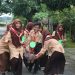Kuatkan Semangat Bangun Jiwa Raga, para siswa MTs N 6 Sragen Ikuti Hiking Pramuka