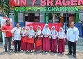 Semarak Lomba Mewarnai Siswa siswi MIN 7 Sragen Bersama Tim Faber Castel