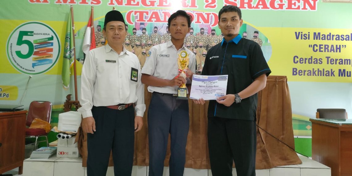 Siswa MTsN 2 Sragen Kembali Torehkan Prestasi Nasional