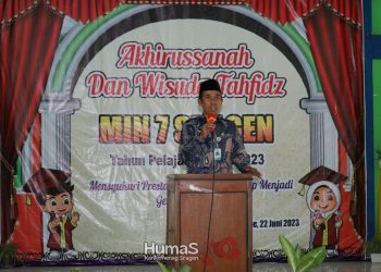 Akhirussanah dan Wisuda Tahfidz Siswa/Siswi MIN 7 Sragen Tahun Pelajaran 2022/2023