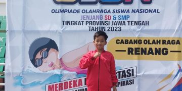 Siswa MIT Amanah Raih Medali Perak Cabang Renang dalam O2SN Tingkat Provinsi Jawa Tengah Tahun 2023