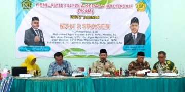 Wujudkan Madrasah Unggul, MAN 2 Sragen Sukses Gelar Penilaian Kinerja Kepala Madrasah Empat Tahunan