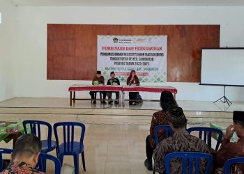 Kepala KUA Sambirejo Kukuhkan Pengurus BKM Tingkat Desa