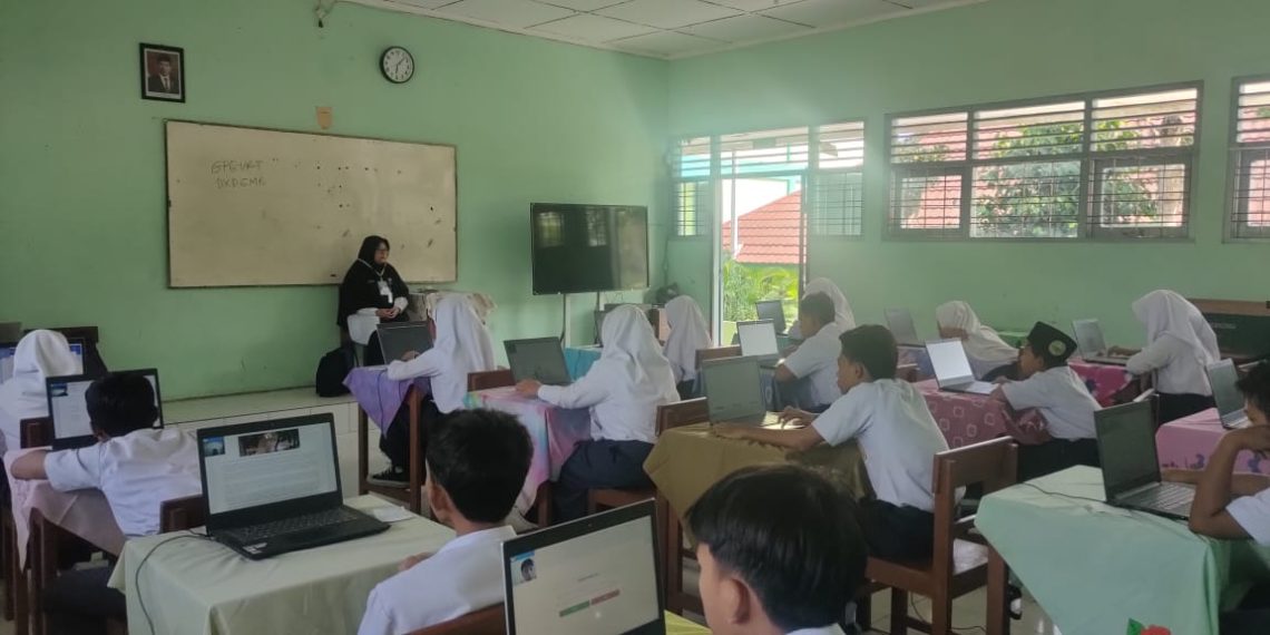 ANBK di MTs N 3 Sragen Terlaksana dengan Sukses