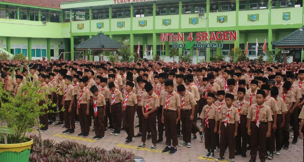 Rutin Peringati Hari Baden Powell, MTsN 4 Sragen Petik Prestasi Membanggakan