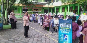 MIN 8 Sragen Gelar Pawai Menyambut Bulan Ramadhan 1445 H
