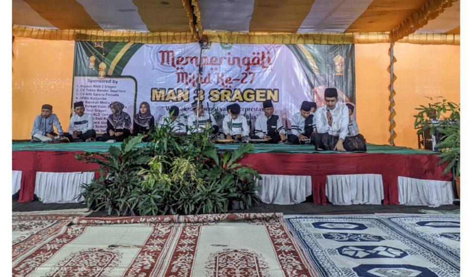 Sentuhan Spiritual dari Habib Anis Meriahkan Milad ke-27 MAN 3 Sragen