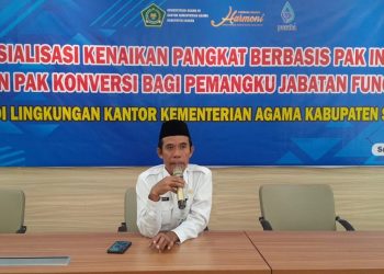 Sikapi Regulasi Baru tentang Kepegawaian, Kankemenag Sragen Sosialisasi Kenaikan Pangkat