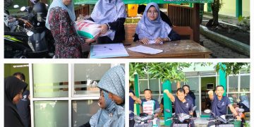 Indahnya Berbagi, MTsN 8 Sragen Tasyarufkan Zakat Mal dan Zakat Fitri