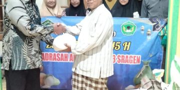 MAN 3 Sragen Dorong Semangat Berbagi di Bulan Suci Ramadan Melalui Program Pentasyarufan Zakat Fitrah