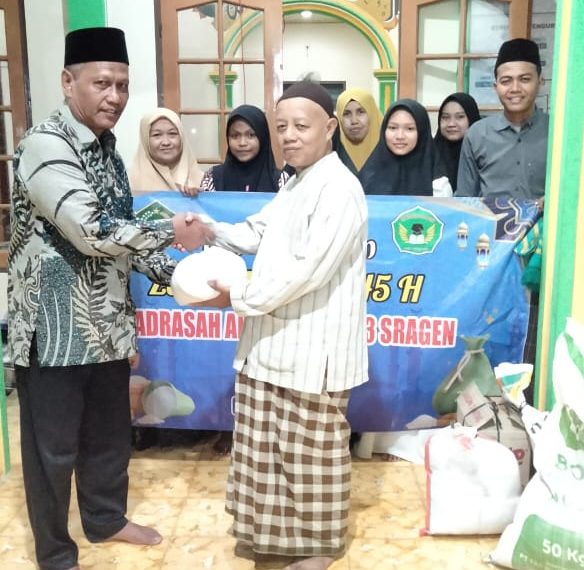 MAN 3 Sragen Dorong Semangat Berbagi di Bulan Suci Ramadan Melalui Program Pentasyarufan Zakat Fitrah
