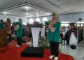 Jemaah Calon Haji Kabupaten Sragen Awali Manasik Haji dengan Senam Haji Indonesia