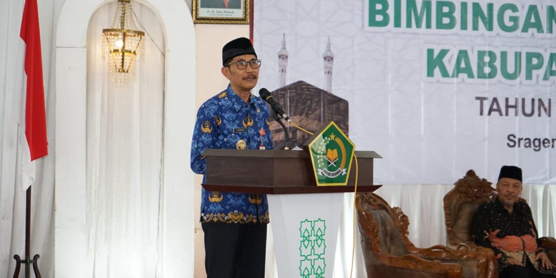 Wakil Bupati Sragen Buka Pelaksanaan Manasik Haji Kabupaten Sragen