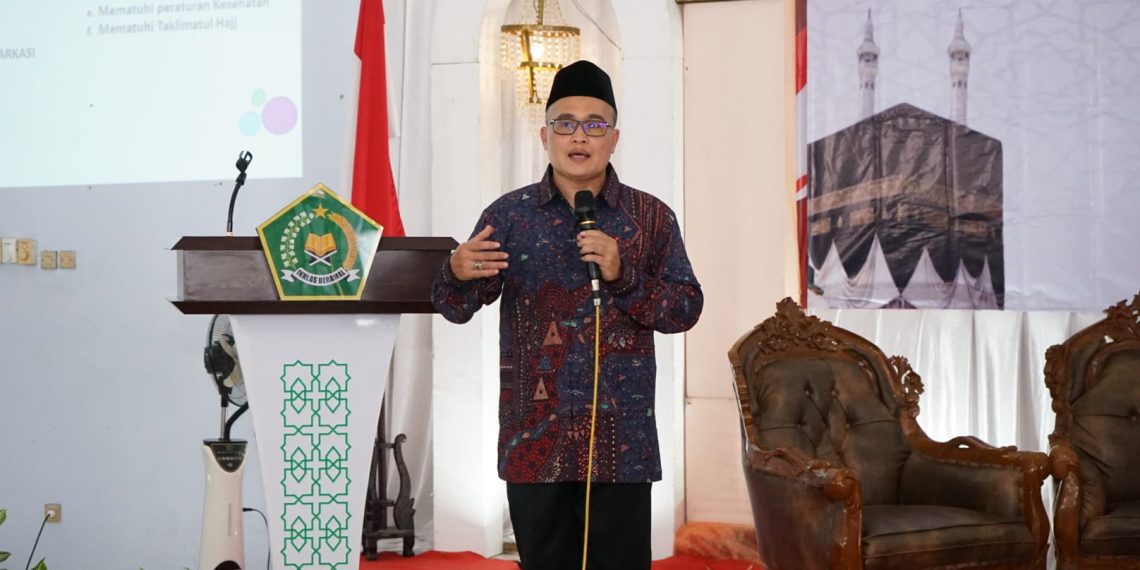 Kasubdit Bimbingan Jemaah Haji Ditjen PHU Harapkan Semua Jemaah Calon Haji Ikuti Manasik Haji Secara Lengkap