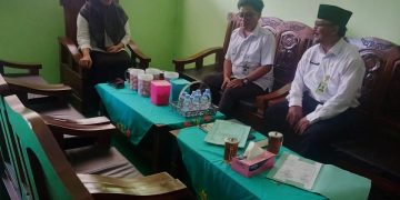 Kanwil Kemenag Jateng Monev Pelaksanaan Asesmen Madrasah di MTsN 8 Sragen