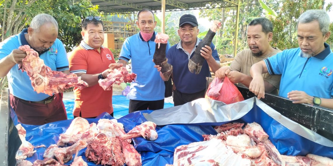 MTsN 2 Sragen Rayakan Idul Adha dengan Berkemah Seraya Berkurban