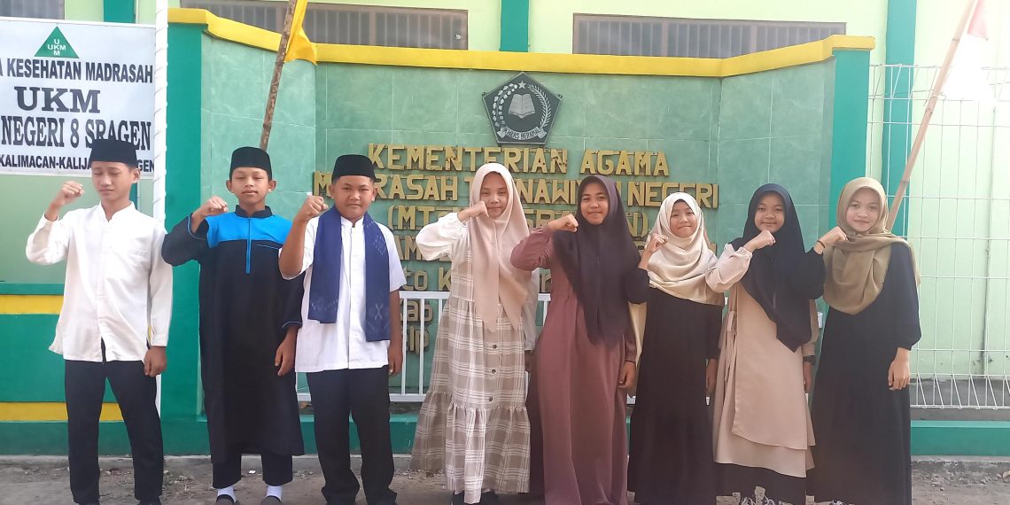 MTsN 8 Sragen Juara Umum Lomba Spiritual Tingkat SMP/MTs se Kec. Kalijambe
