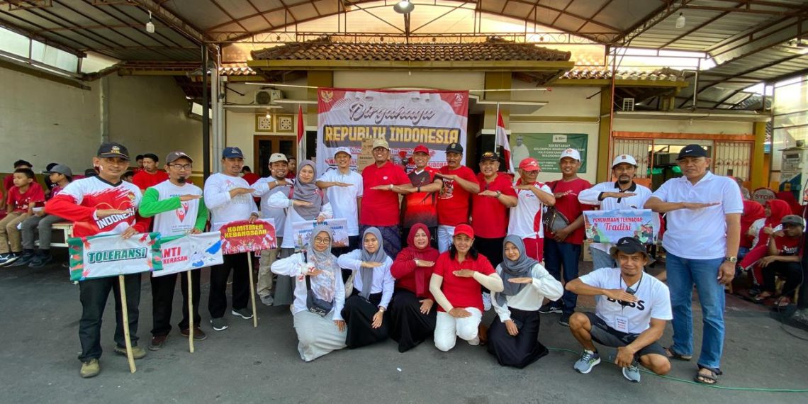 Pokja Kampung Moderasi Beragama Jetak Pabrik Tonjolkan Nuansa Moderasi Beragama Dalam Sambut HUT Kemerdekaan RI