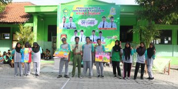 Bak Suasana Pilkada, Kampanye Pilketom MTs N 6 Sragen Berlangsung Semarak