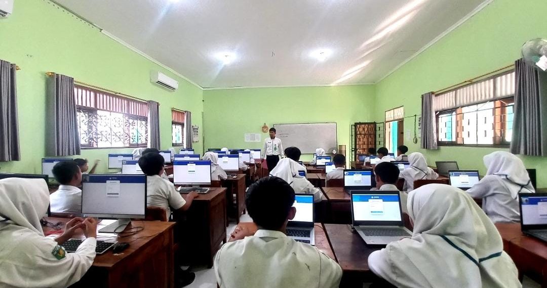 MTsN 8 Sragen Gelar Gladi Bersih ANBK 2024