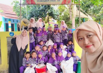 RA Bakti Purworejo Gemolong Gelar Aksi Bersih-Bersih dalam Rangka World Cleanup Day